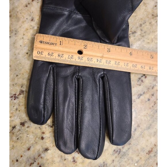 New! Women's Size L/XL Sheepskin Soft Leather 9.5" Wool Lined Gloves - Picture 10 of 11